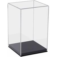 HMF 46811 Acryl Vitrine für Modellautos, Figuren, 14 x 14 x 22 cm