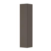 INK Badkamerkast - 35x35x169cm - 1 deur - links en rechtsdraaiend - greeploos - MDF lak taupe mat 1241155