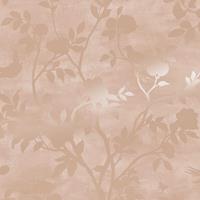 Laura Ashley Eglantine Silhouette Blush Vliestapete - 10mx52cm - 