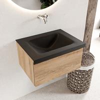 Mondiaz Bukla badmeubel 60 washed oak en urban