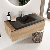 Mondiaz Bukla badmeubel 1 kraangat 100 washed oak en urban