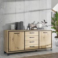 Home24 Dressoir Egan I, Red Living