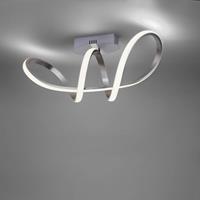 Leuchten Direkt LED plafondlamp Maria, dimbaar, aluminium