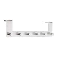 Premium Deur Garderobe 6 Haken - Rvs
