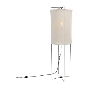 QAZQA Vloerlamp rich - Beige - Design - D 400mm