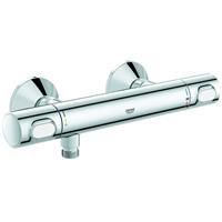 GROHE Thermostat-Brausebatterie Grohtherm 500 34793, Wandmontage, eigensicher, chrom - 