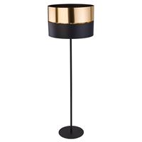 Euluna Vloerlamp Hilton, zwart/goud