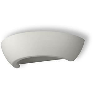 SOLLUX LIGHTING Sollux - 1 Light Ceramic Flush Wandleuchte Weiß, E27