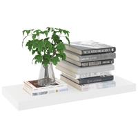vidaXL Wandschappen zwevend 4 st 60x23,5x3,8 cm MDF eikenkleurig wit