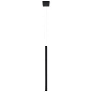 SOLLUX SL.0469 Pendelleuchte PASTELO 1 schwarz L:8 B:8 H:100cm Fassung G9, dimmbar