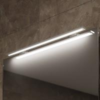 Euluna LED spiegellamp Espelho 60 cm zwart 4.000 K