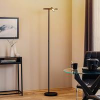 BOPP Share LED uplighter met leeslamp, zwart
