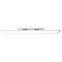 Brilliant FLAT LED Aufbaupaneel 100 cm Metall / Kunststoff Silber, G99511/58 - 