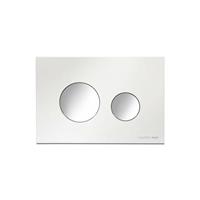 TECE Betätigungsplatte TECEloop WC, weiß, Tasten Chrom glänzend 9240927