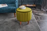 Hannah Home | Hocker Lindy velvet