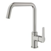 Grohe QuickFix Start Keukenmengkraan met draaibare en hoge uitloop supersteel 30470DC0