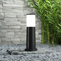 Fumagalli LED sokkellamp Amelia, CCT, zwart, hoogte 40 cm