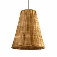 LEDS-C4 Caribe hanglamp van rotan, Ã 260 cm