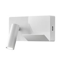 LEDS-C4 E-Lamp mini LED wandlamp wit/wit