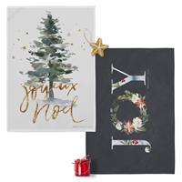 Happy Friday | Set van 2 theedoeken Joyeux