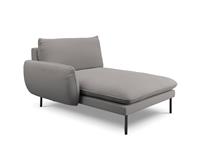 Cosmopolitan Design | Chaise longue Vienna Black links boucle