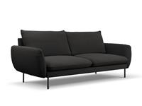 Cosmopolitan Design | 4-zitsbank Vienna Black boucle