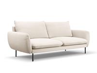 Cosmopolitan Design | 4-zitsbank Vienna Black boucle