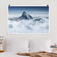 Klebefieber Poster Die Alpen über den Wolken