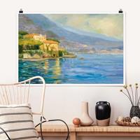 Klebefieber Poster Italienische Landschaft - Meer