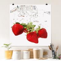 Klebefieber Poster Strawberry Water