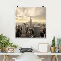 Klebefieber Poster Manhattan Dawn