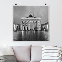 Klebefieber Poster Erleuchtetes Brandenburger Tor II