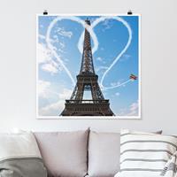 Klebefieber Poster Paris - City of Love