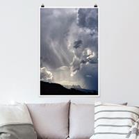 Klebefieber Poster Wilde Wolken