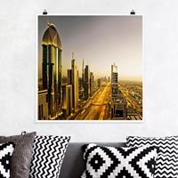 Klebefieber Poster Goldenes Dubai