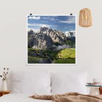 Klebefieber Poster Italienische Alpen