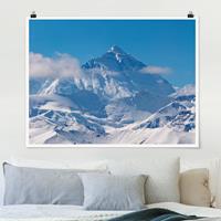 Klebefieber Poster Mount Everest