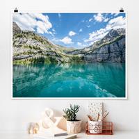 Klebefieber Poster Traumhafter Bergsee