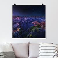 Klebefieber Poster Grand Canyon Night