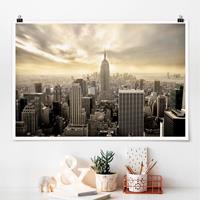 Klebefieber Poster Manhattan Dawn