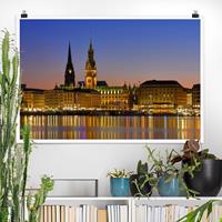 Klebefieber Poster Hamburger Panorama