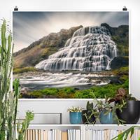 Klebefieber Poster Dynjandi Wasserfall