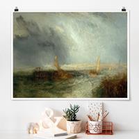 Klebefieber Poster William Turner - Ostende