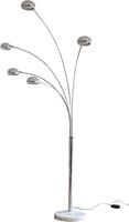 Stalamp 205 cm chroom