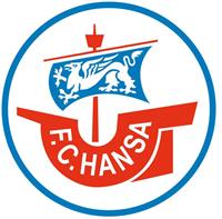 Wandtattoo Fußball Hansa Rostock Logo, (1 St.)