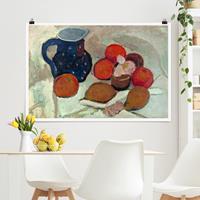 Klebefieber Poster Paula Modersohn-Becker - Stillleben mit blauem Krug