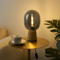Pauleen Mystical Gleam tafellamp met rookglas