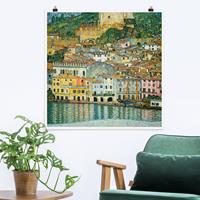Klebefieber Poster Gustav Klimt - Malcesine am Gardasee