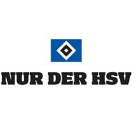 Wall-Art Wandfolie Hamburger SV alleen de HSV (1 stuk)