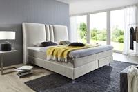 Atlantic Home Collection Boxspringbett, mit Topper und hohen Kopfteil